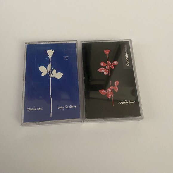 vintage depeche mode violator enjoy the silence cassettes - Picture 1 of 5